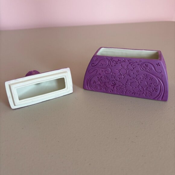 Disney Hallmark Princess Rapunzel Tangled Treasure Box Jewelry Box Ceramic - Picture 4 of 5